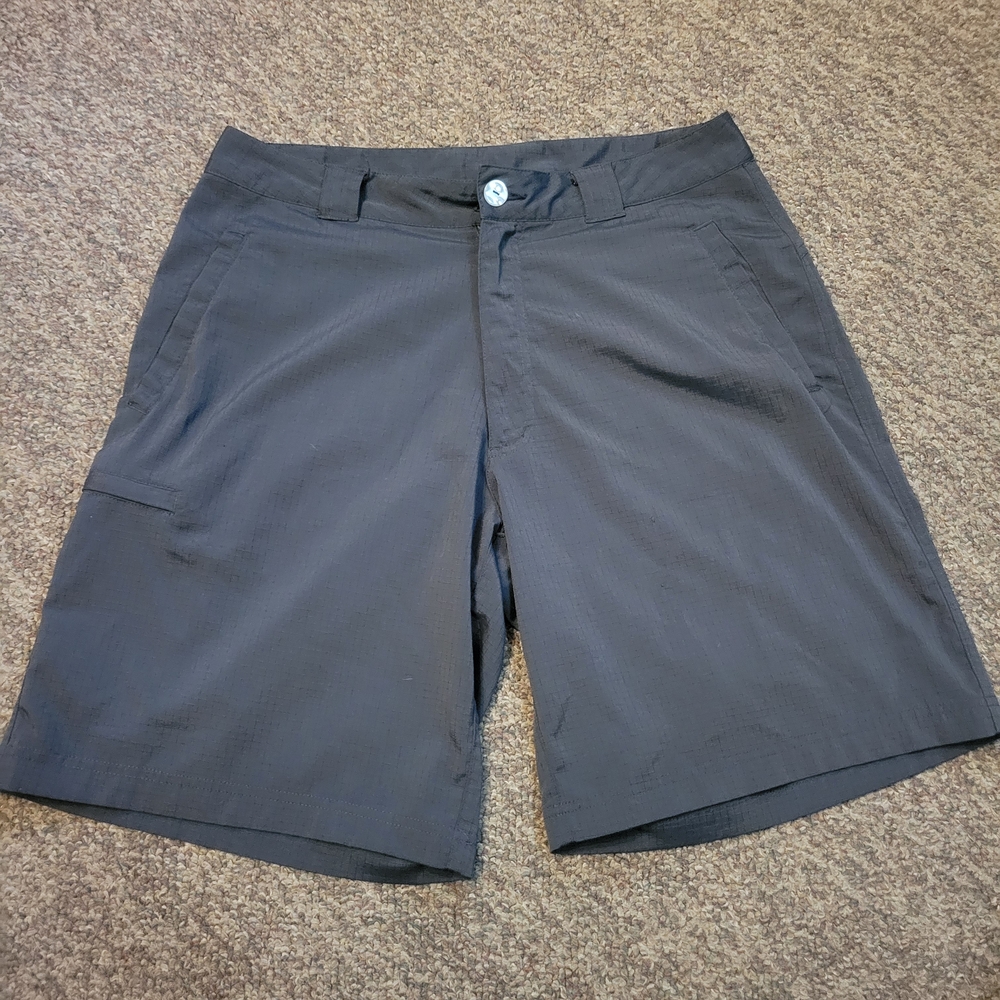 Avia Gray Flat Front Performance Shorts